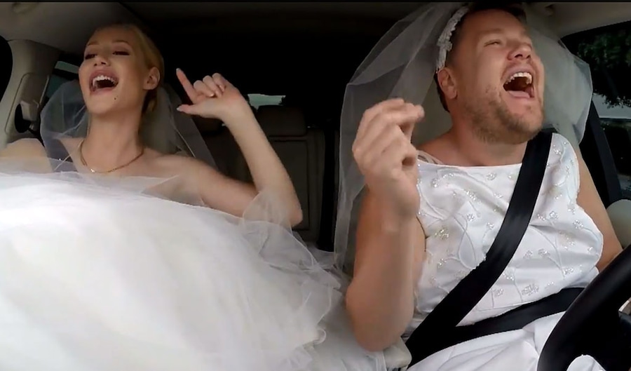 Iggy Azalea, James Corden